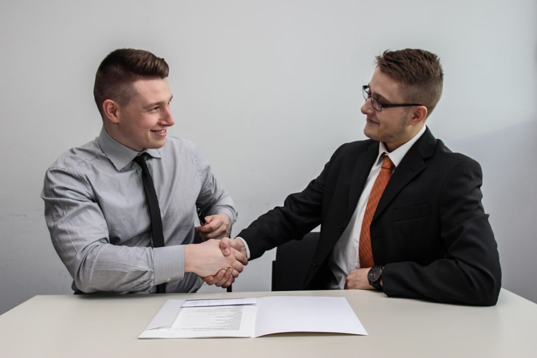 business alliance handshake