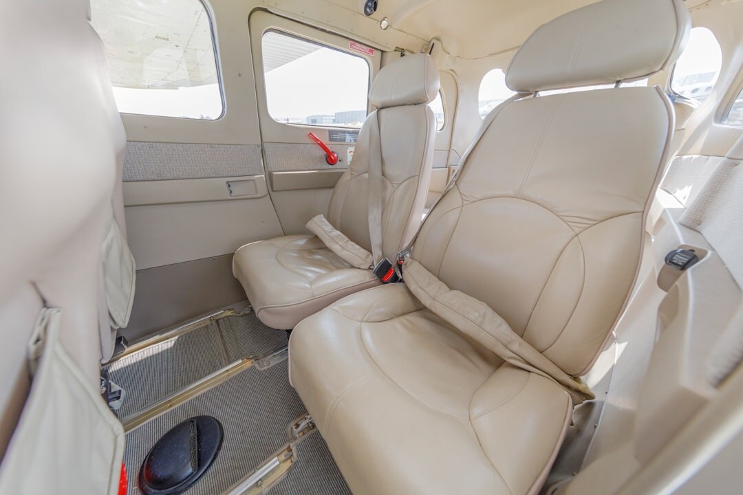 private jet interior