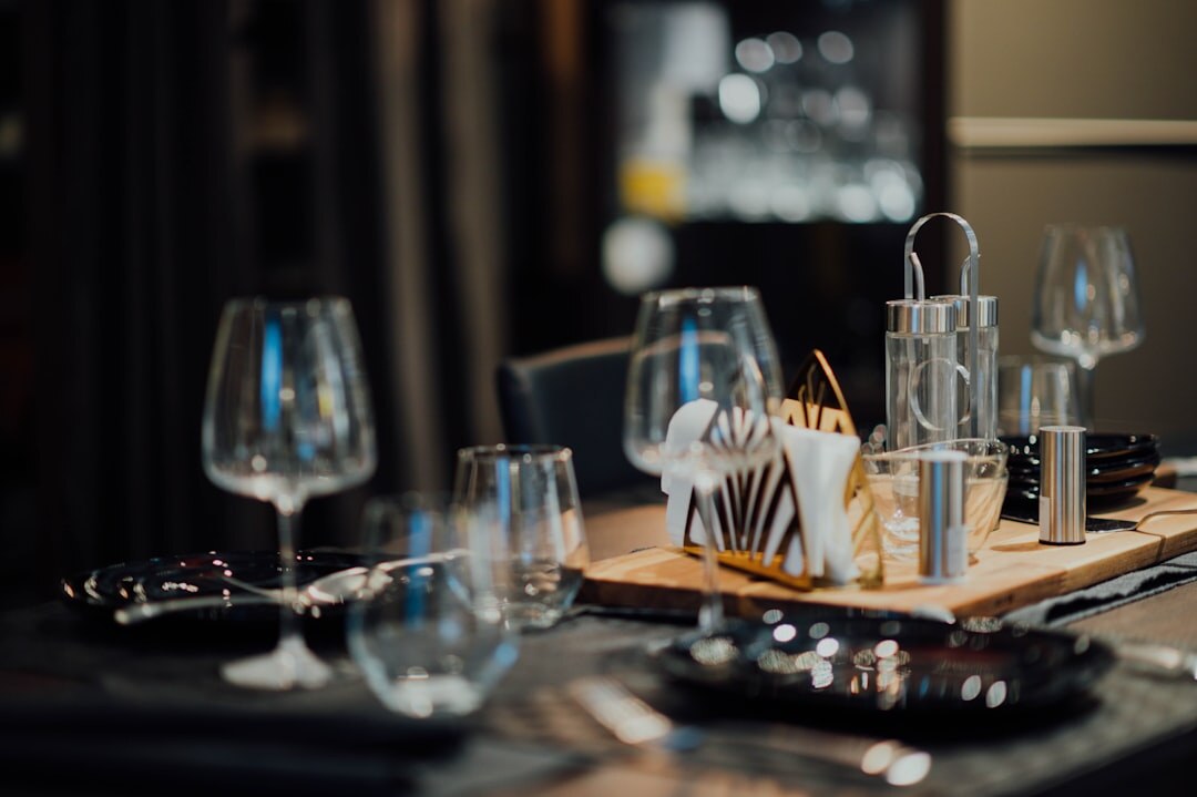luxury business dinner