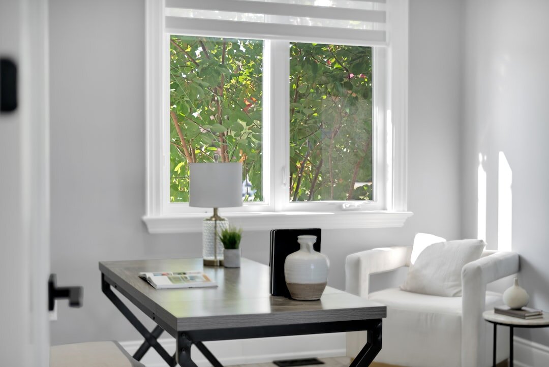 Modern editorial office interior